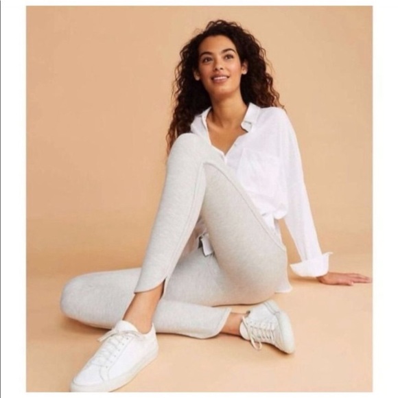 Lou Grey For Loft Curved Ankle Ponte 